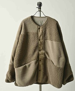 Jacket Patchwork Blouson Switching