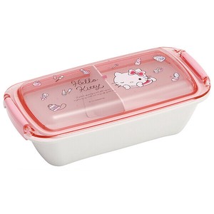 【公式】 ふわっとタイトランチボックス 530ml 【ハローキティ 水彩コスメ】 スケーター