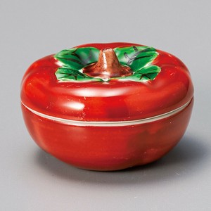 赤柿珍味　日本製 美濃焼