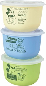 ミッキーマウス　離乳食保存ケース（3個セット）
