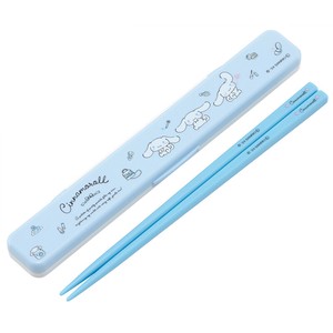 【公式】 抗菌音のならない箸・箸箱セット 箸18cm 【シナモロール 水彩コスメ】 スケーター