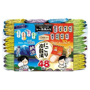 白元アース ［企画品］いい湯旅立ち にごり炭酸湯 さわやか日和 48錠入