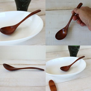 ☆角度がある万能型！【木製・扱いやすい】cutlery・まるカレースプーン