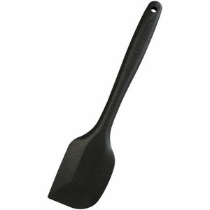 炒菜匙/饭勺 黑色 Silicone 日本制造