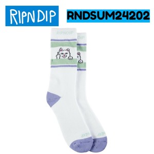 RIPNDIP(リップンディップ) クルーソックス RNDSUM24202