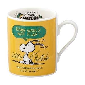 SNOOPY スヌーピー NATURE マグ イエロー SN1302-11