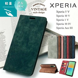 Xperia 5 V 10 V 1 V 10 IV Ace III ケース 手帳型 カバー スマホケース 手帳ケース カード収納