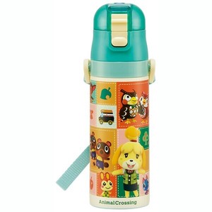 Water Bottle One-push Direct Skater Stainless Steel Bottle 470ml