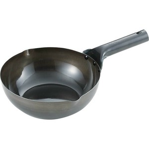 サミット工業　Summit　鉄なべ流　日本製　炒める鍋シリーズ　IH北京鍋　22cm