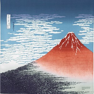 ふろしき 　浮世絵　赤富士 凱風快晴　浮世絵　葛飾北斎　富嶽三十六景　富士山　48×48cm