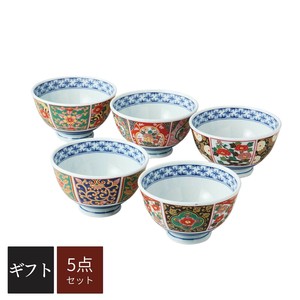 [ギフト]箱入り  錦絵変り　飯碗揃い（有田焼） 有田焼 日本製