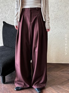 【新色追加】ワイドパンツ スラックス レディース「2024新作」