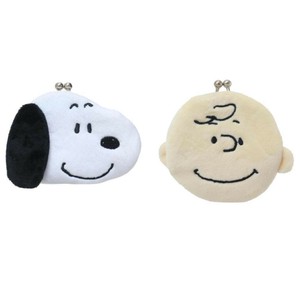 PEANUTS フェイスミニポーチ スヌーピー チャーリーブラウン SNOOPY