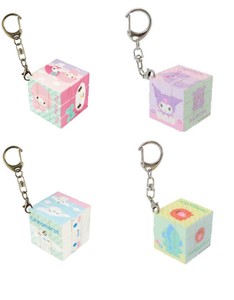 パズルキューブキーホルダー サンリオ マイメロディ クロミ　シナモロール　ハンギョドン