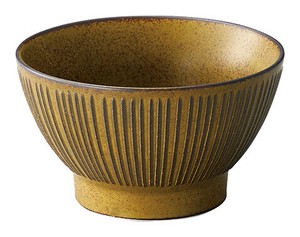 ［美濃焼 食器］ 焦がれよもぎ 千段くらわんか3.6碗 ［日本製］