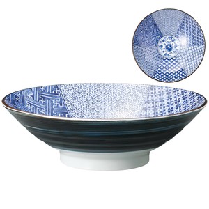 ［美濃焼 食器］ 牡丹祥瑞 8.0めん鉢 ［日本製］