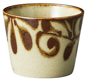 ［美濃焼 食器］ 琉球サビ唐草 そば千代口 ［日本製］