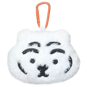 【ポーチ】MUZIK TIGER カラビナ付きぬいぐるみファスナーマスコット ティフィー