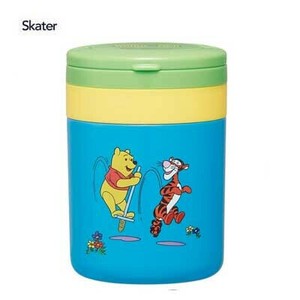 便当盒 抗菌加工 小熊维尼 保温保冷 折叠 Skater