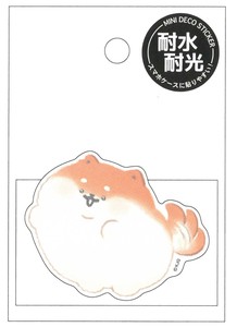 【2024年秋冬新作予約】【いーすとけん。】ミニデコステッカー　ハッピー　221907