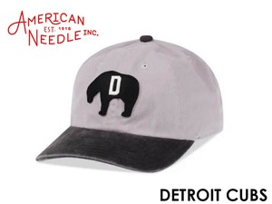AMERICAN NEEDLE ARCHIVE DETROIT CUBS GREY/BLACK デトロイト・カブス 21919