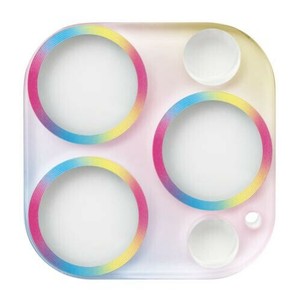 ビューティーカバー iPhone 2024（6.3inch：3眼） オーロラレインボー i38RPBC06