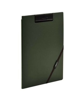 LIHIT LAB.(リヒトラブ)　SMART FIT　クリップファイル　A4　オリーブ　F-7560-22