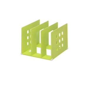 LIHIT LAB.(リヒトラブ)　仕切ラック　L　黄緑　A-7321-6