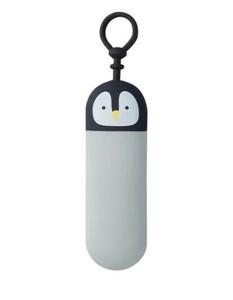 LIHIT LAB.(リヒトラブ)　PuniLabo　スリムキーケース　ペンギン　A-7785-10