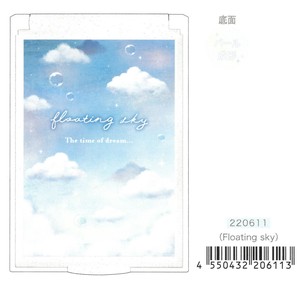 【2024年秋冬新作予約】【折り畳みミラー】カードミラーS　Floating Sky　220611