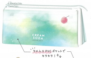 【2024年秋冬新作予約】【special days】サンカクマルチペンケース　クリームソーダ　222396