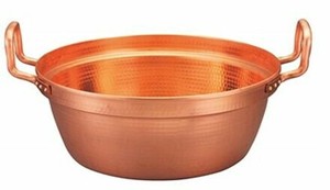 日本製 made in japan 銅 段付鍋 30cm DANTUKI30