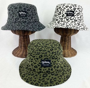 Hat Ladies fashion Leopard Print Patch Men's