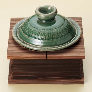 万古烧 锅 5号 日本制造
