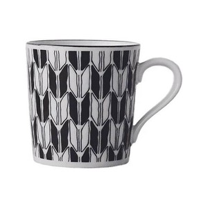 Mug Japanese Tableware Arrow Pattern 380cc Made in Japan