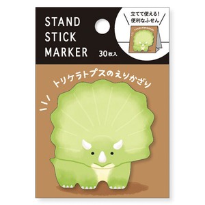 Sticky Notes Stand Triceratops Stick Marker