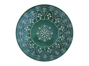 Main Plate Moroccan Green Plate