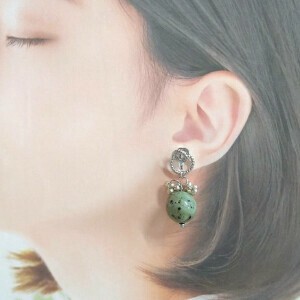 Clip-On Earrings Silver Post Earrings