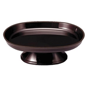 ナカムラ商事 仏具用品 小判型供物台6寸