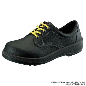 シモン 安全靴 7511黒静電靴 26cm 1128770