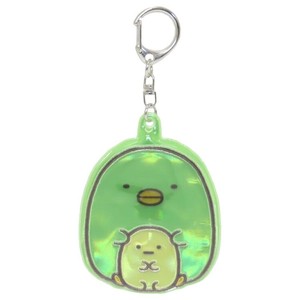【キーホルダー】すみっコぐらし ぴかぴかキーホルダー2 ぺんぎん？＆たぴおか
