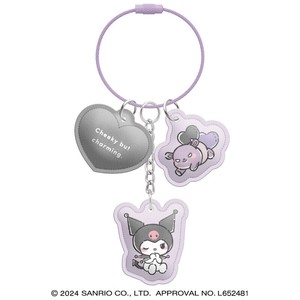 3連ぷっくりキーホルダー サンリオキャラクターズ