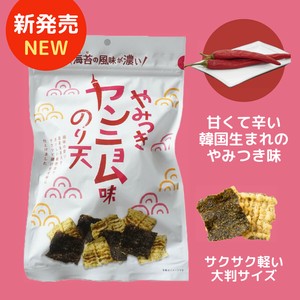 【まるか食品】やみつきヤンニョム味のり天　60g