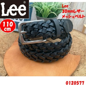 【Lee/リー】30mm　レザー　メッシュベルト