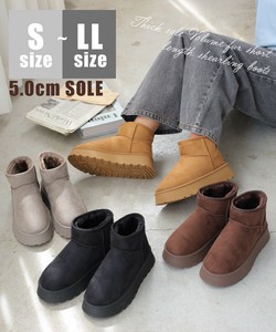 Ankle Boots Sheepskin Boots Short Length