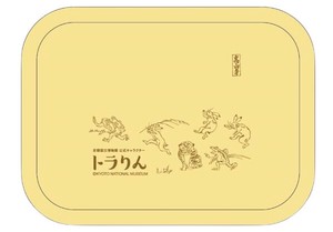 トレー　鳥獣戯画×トラりん