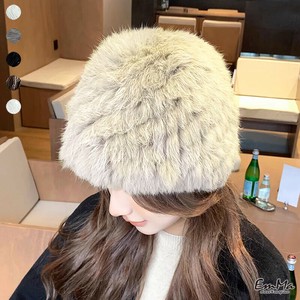 エコファーシャギーハット ふわふわ 帽子 秋冬 【2024AW】 WU2185