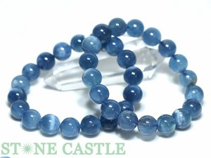 ☆高品質☆【ブレスレット】マダガスカル産ディープアクアマリン (約11.5〜12mm) 【パワーストーン】