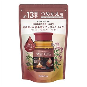 アーユルタイム　バランスデイ　つめかえ用 【 入浴剤 】