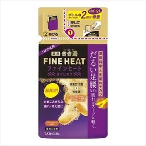 きき湯ファインヒート　ほぐしオフ　つめかえ用 【 入浴剤 】